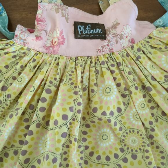 Platinum Matilda Jane dress/top girls toddler little kids size 2 number 2/14 - Picture 9 of 12